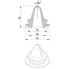 Line Drawing - Marine-ball and valve