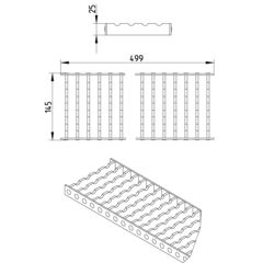 Line Drawing - Grating-Channel-150