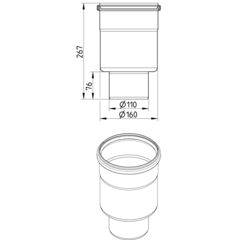 Line Drawing - Lower part-160