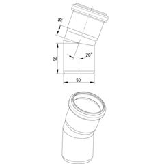 Line Drawing - Bend-20