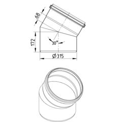 Line Drawing - Bend-30