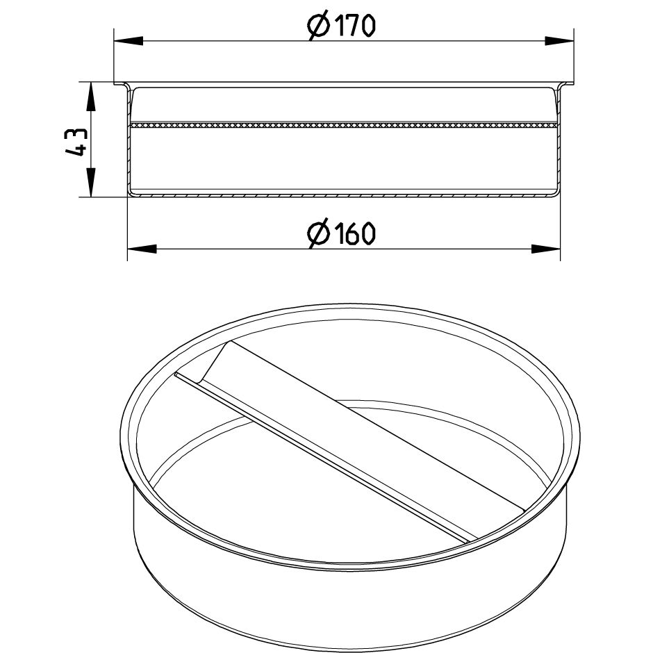 Line Drawing - Socket plug