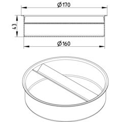 Line Drawing - Socket plug