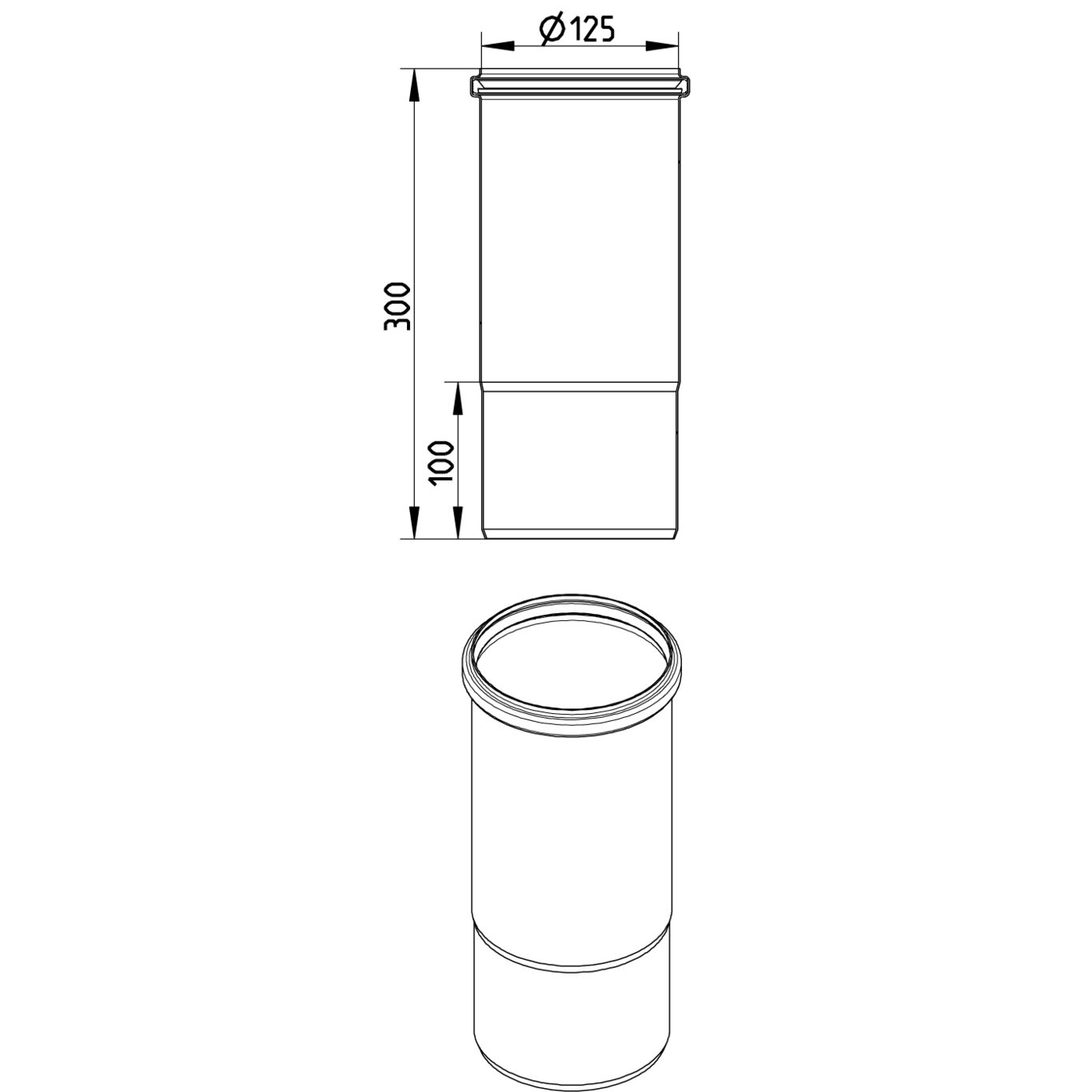 Line Drawing - Expansion socket